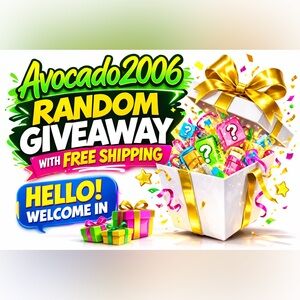 Avocado2006 Giveaway Unlisted Trendy Random with Free Shipping